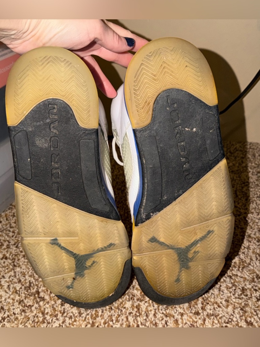 Nike Air Jordan 5 Retro Laney 2013 Size 11 - Picture 7 of 7